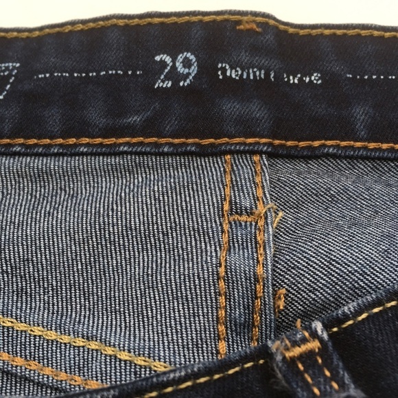 Levi’s Dark Blue Cutoffs Stretch - Picture 8 of 9